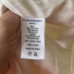 ASTR NWT  White Milkmaid Puff Sleeve Mini Dress Photo 4