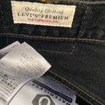 Levi's Premium 501 sz 26 gray distressed jean shorts Photo 8