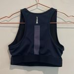 Lilybod Soul Cycle Navy Blue Purple Racerback Sports Bra Photo 3