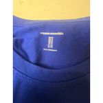 Amazon Essentials Women's M Blue Long Sleeve Modal Blend Top Cleanfit Minimal Size M Photo 4