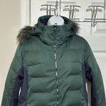 Salomon  Stormcozy Puffer Ski Snow Boarding with removable hood or fur trim L Photo 1