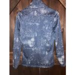 The North Face  Women's Medium Dri-fit Pullover 1/4 Zip Snow Print EUC Photo 5