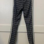 Adidas Original Black & White Heart Print Pavao Leggings Photo 3
