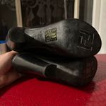 Fendi  peep toe platform heels black Photo 4