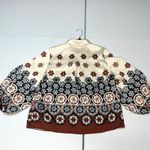 Tanya Taylor  Marina floral top blouse size XL Photo 5