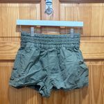 Aerie Size XS Hunter Green High-Rise Pull-On Shorts Photo 1