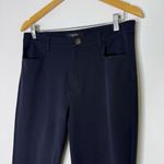 Max Mara Weekend  High Waist Skinny Stretch Pants Navy Approx Size 10 Photo 5