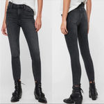 All Saints Roxanne Cropped High-Rise Skinny Jean Photo 2