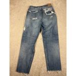 American Eagle  90s boyfriend jeans relaxed fit size 4 distressed raw hem Photo 6