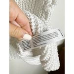 Eileen Fisher  White Cotton Knit Oversized Tank Vest Top Small Photo 4