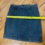 Free People | Modern Femme Westminster Denim Mini Skirt Size 4 Photo 9