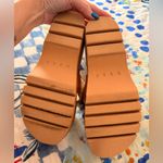 REEF 7.5 Cushion Vista Higher Sandal Slides in Natural Raffia EUC Photo 9