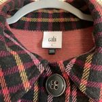 CAbi  Jacket Plaid Size Large Buttons Multicolored Coat Women Clothing Winter Photo 2