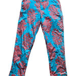 Lilly Pulitzer , long pant trouser‎ blue coral beach size 8 Photo 0