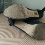 Furla Heels Black Dark Gray Closed Toe Zipper Back Business Casual Neutral Photo 10