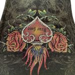 T Party True Love Boutique Long Sleeve One of A Kind Top Excellent Condition Black Photo 4