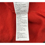 Puma Sweatshirt Women Large Red White Amplified Crop Hoodie Casual Athleisure Photo 7