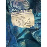 Womens Uniform Scrub Med Blue Seahorse Shells ocean Top Size 6 Photo 3