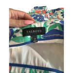 Talbots Citrus Tropical Print Stretch Skirt Size 14 Photo 4