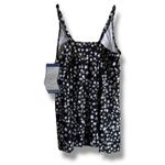 Croft & Barrow  Womens Swimsuit Sz 18W Black‎ White Tan Tummy Slimming NEW Photo 2