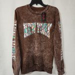 On Fire New York women's medium 100% cotton sweatshirt NWT  Photo 1