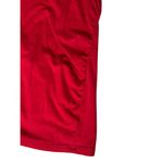 a.n.a . Maternity Ruched Red Long Sleeve Jersey Top 1X Casual V-neck Tee Photo 3