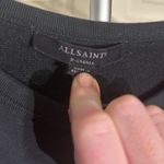 ALLSAINTS  Black Paloma Cropped Sweatshirt XS Photo 4