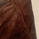 Territories Chocolate Brown 100% Leather Suede Pants 12 Women’s Photo 2