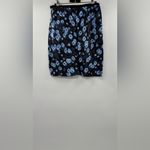 J.Crew  Gwen knee-length slip skirt in blurry floral luster charmeuse Photo 4