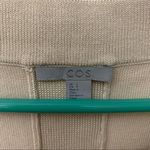 COS Beige Tan Lagenlook Slinky Knit Mini Dress Womens Size Small Photo 3