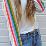 Illa Illa Rainbow Side Stripe Top Photo 0