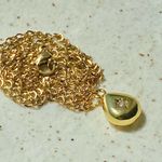 Handmade gold tone stainless steel chic statement star beam necklace🌟 Photo 6