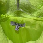 White Birch  Neon Green Sherpa Jacket Size Small Photo 6