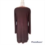 Vertigo  Knit Sweater Long Sleeve Bodycon Dress Chai-Powder‎ Pink Size XL NWT Photo 3
