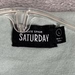 Kate Spade Saturday Shirt Women Large Seafoam Green Neutral Preppy Office Casual Photo 4