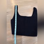 Babaton  Sculpt Knit Squareneck Cropped Tank black size XS Photo 11