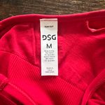 Dsg Red Ribbed Lightly Padded Strappy Back Sports Bra Photo 9