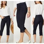 NYDJ Jeans Women Size 12 Dark Wash Skinny Crop Cool Embrace Lift Tuck Technology Photo 0