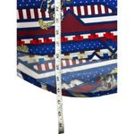 LuLaRoe  Carly Women's Patriotic Motorcycle Dress Photo 6