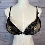 Victoria's Secret NWT Victoria’s Secret Bombshell Lace Mesh Push-Up Bra Black 36B Photo 0