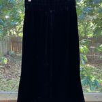 J.Crew Women's Black Velvet Pull On Skirt Size XS. NEW Photo 1