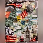 Vintage Marilyn Monroe London Print Clutch Red Photo 9