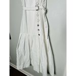 EUDON CHOI COLLECTIVE White Pleated Sleeveless V Photo 5