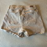 L.L. Bean Women's Beige Jean Shorts High Waist Tan Size 12 Photo 1