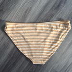 Old Navy Orange and White Bikini Bottom Photo 1