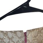 Eliza J Cream Print Embroidered Sleeveless Fit & Flare Formal Dress Women Sz 2P Photo 10