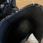 Old Navy Snake Skin Ankle Booties Size 7 Photo 4