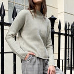 Babaton  Chalmers Gray Wool Blend Sweater sz XS‎ Photo 0