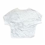 ZARA  Floral Eyelet White Top S Photo 9