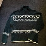 Christian Sirianio Christian Siriano Green and White Sweater Photo 1